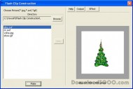 Flash Clip Construction screenshot